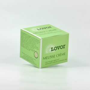 Lemon balm cream for combination skin